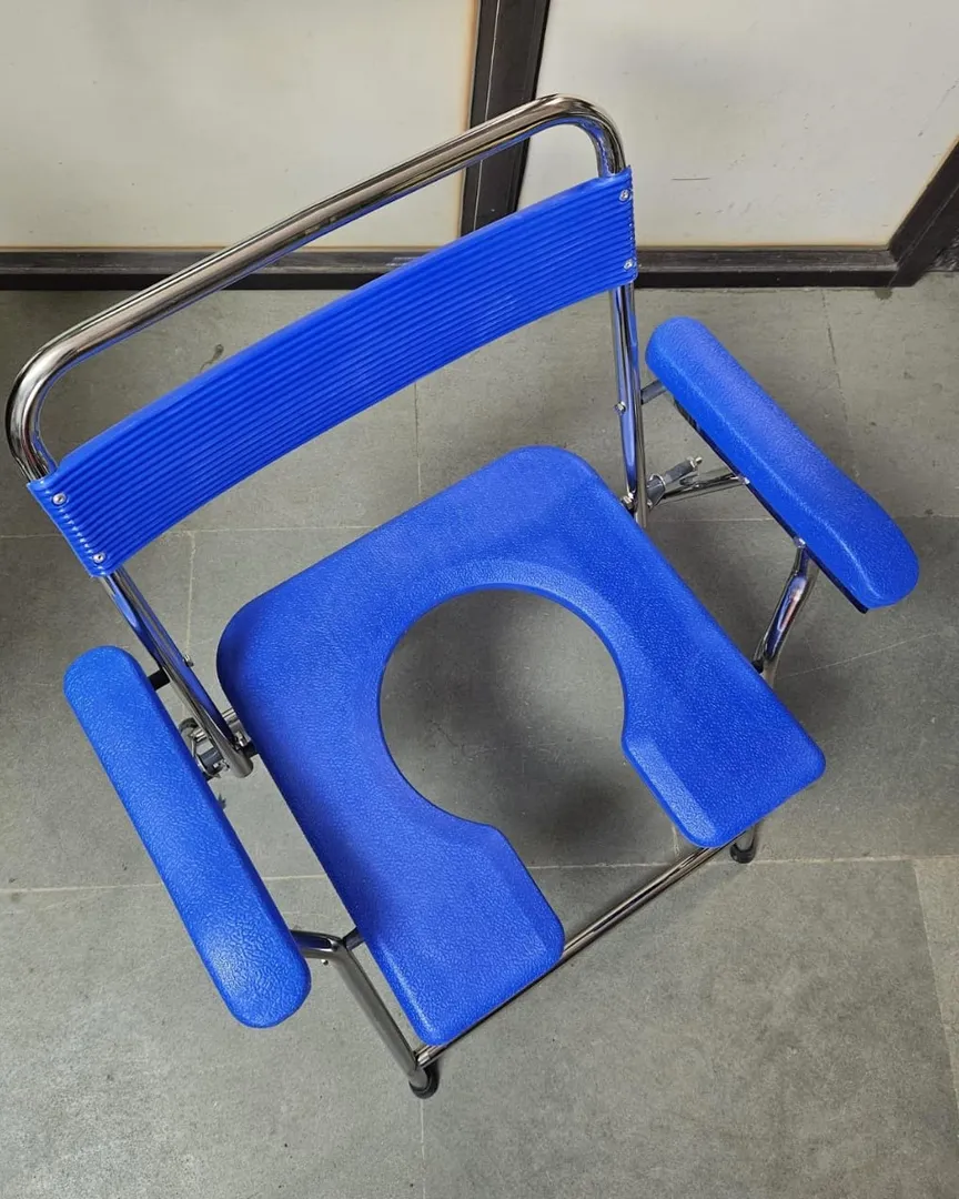 Stainless Steel Commode Chair in v karan Pharma kalwa West Thane