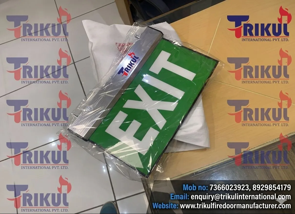 LED EXIT SIGNAGE LIGHT