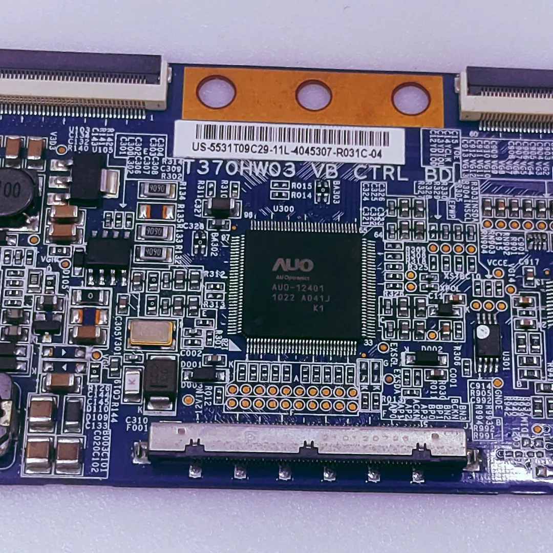 AUO T370HW03 VB LED TV TCON PATR NO.T370HW03 VB CTRL BD /US-5531T09C29