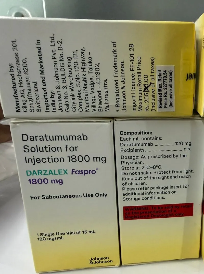 Darzalex 400 mg Injection phone no-9922875313