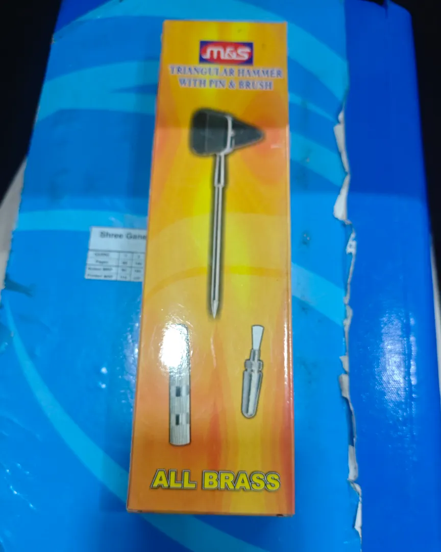 Triangular Hammer with pin and Brush Available in V KARAN PHARMA KALWA West Thane