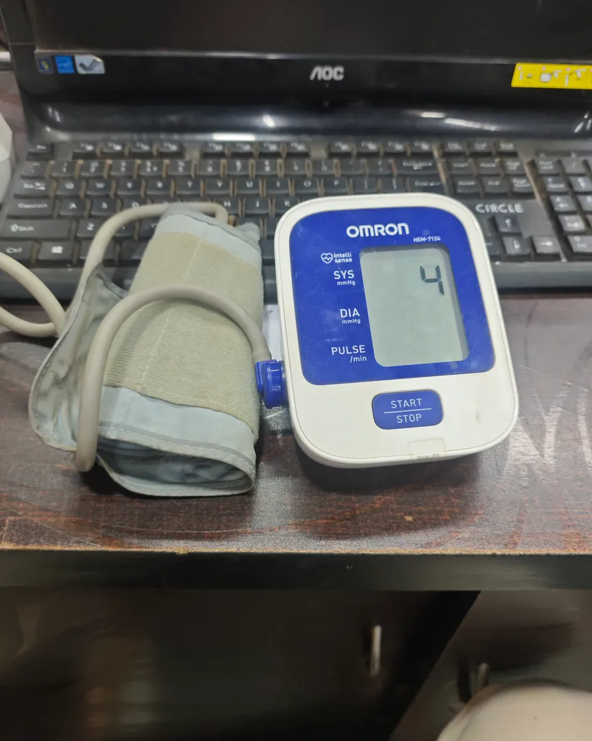 Omron Digital BP MONITOR available in v Karan Pharma kalwa West Thane