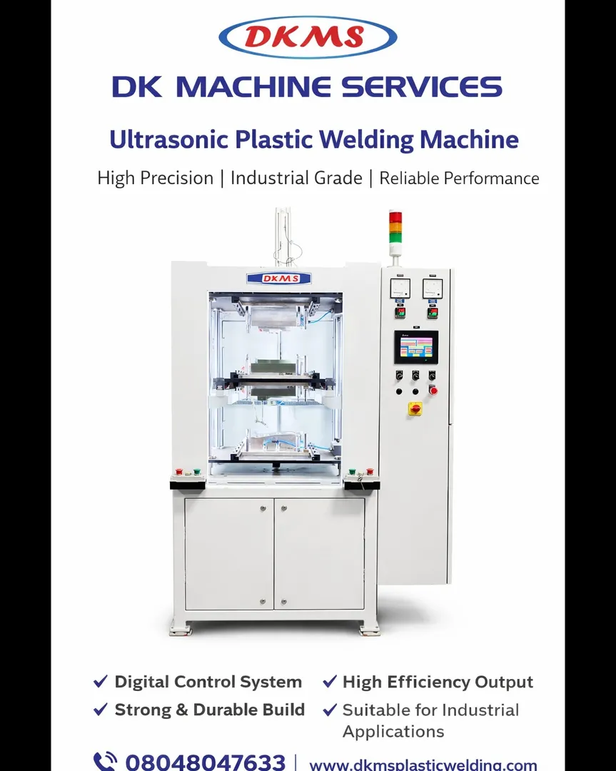 Ultrasonic Plastic Welding Machine Supplier in India – DK Machine Services