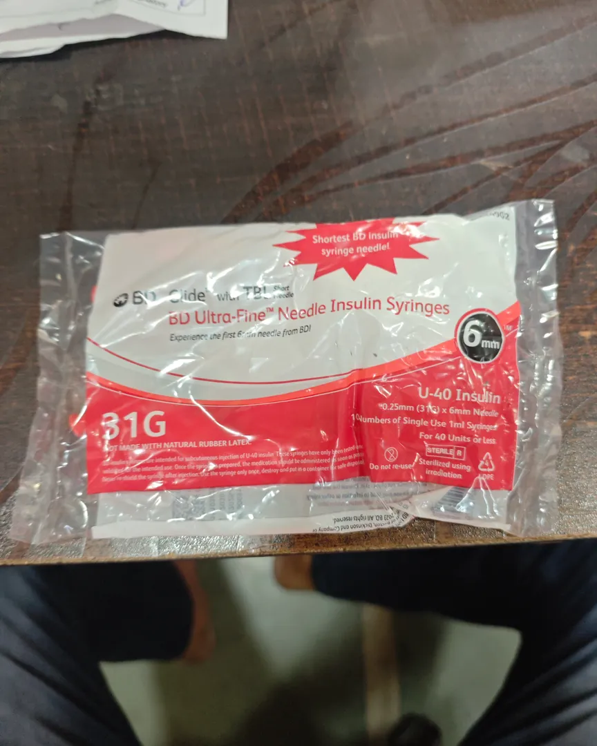insulin Syringe U 40 Available in Kalwa West Thane