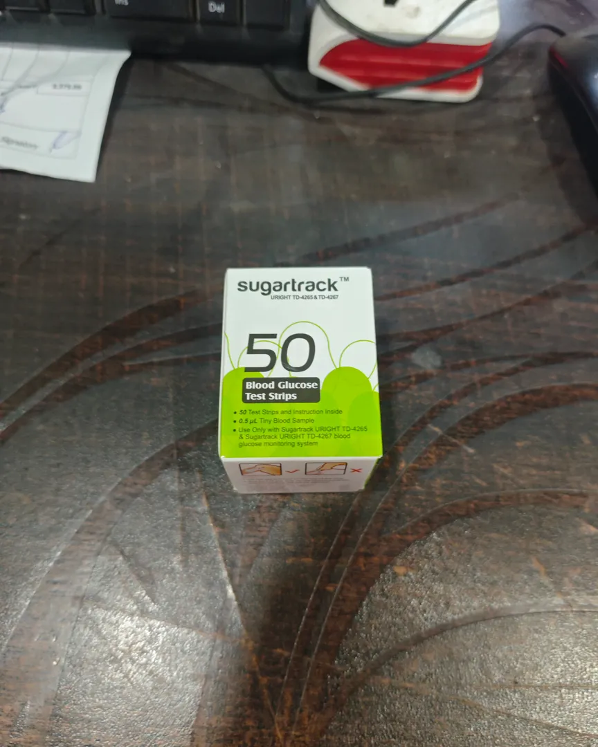 Sugar Track Blood Glucose test streep available in Kalwa West Thane