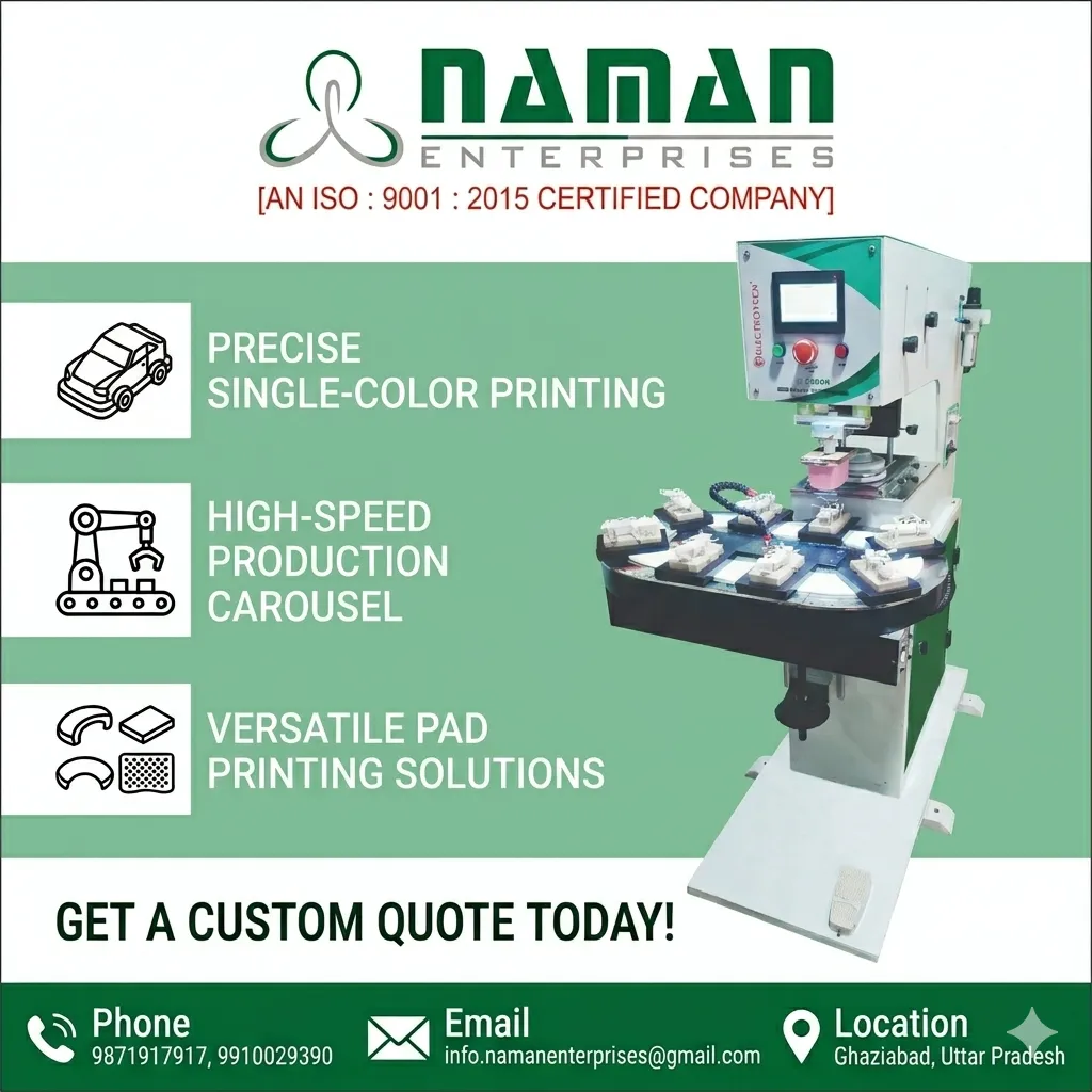 High-Speed Single Color Pad Printing Machine
