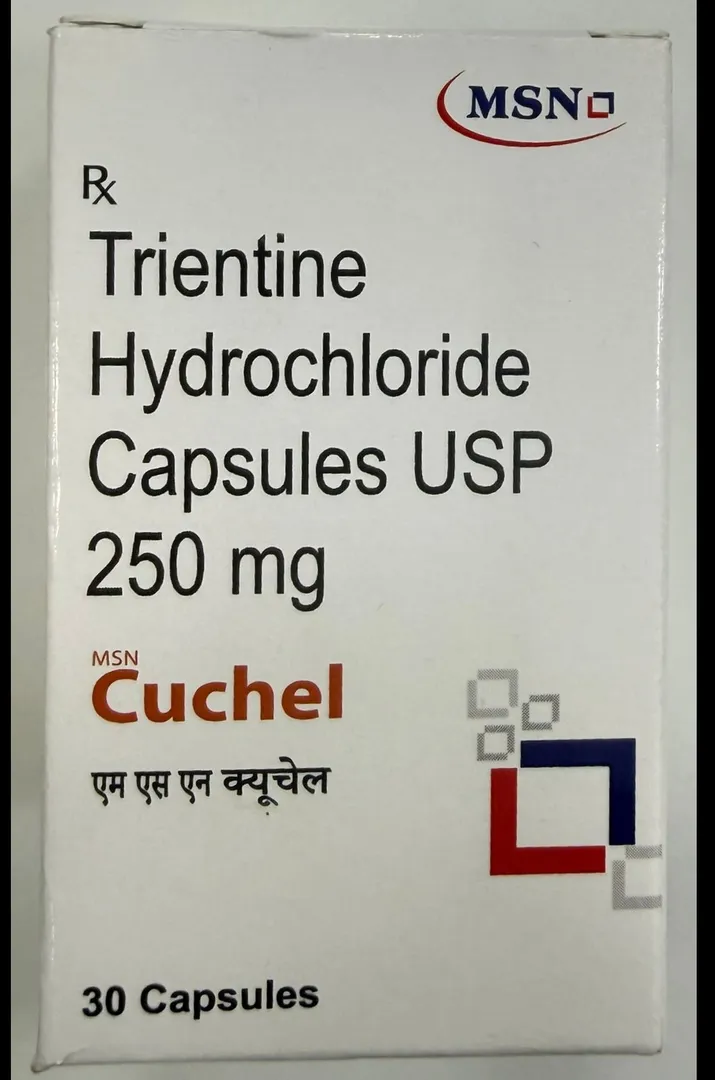 Cuchel ( Trientine Hydrochloride ) MSN +919922875313