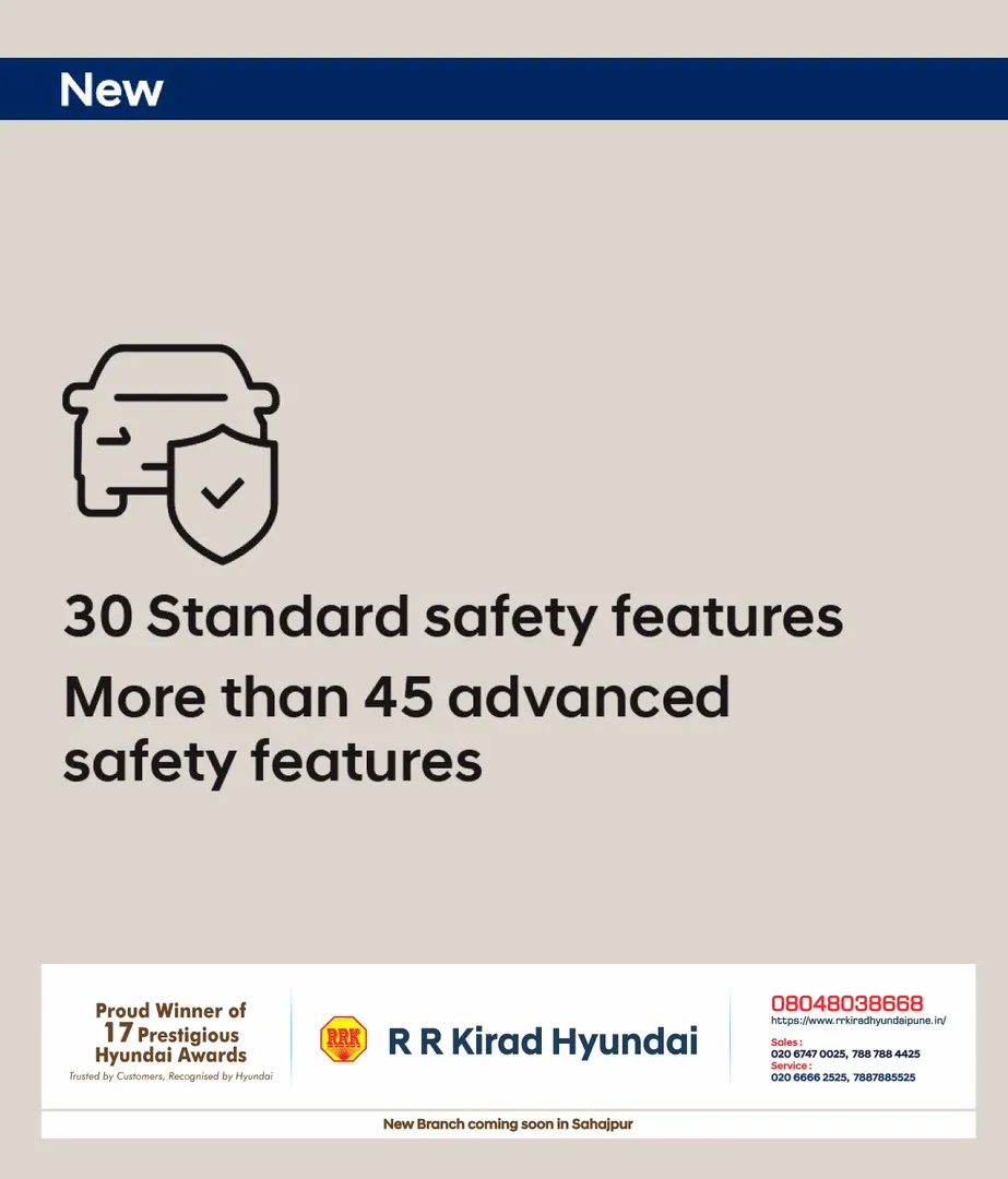 Hyundai New Car at R R Kirad Hyundai Hasapsar Pune near B T Kawade Road, Wanoworie, Camp, Manjari