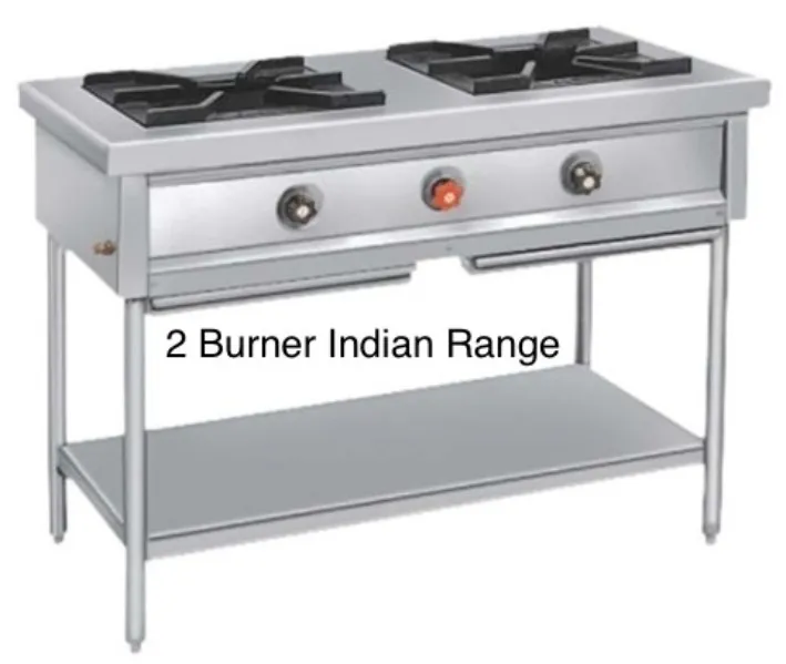 2 Burner Indian Range Manufacturer in Chandigarh for Heavy Duty Cooking Needs