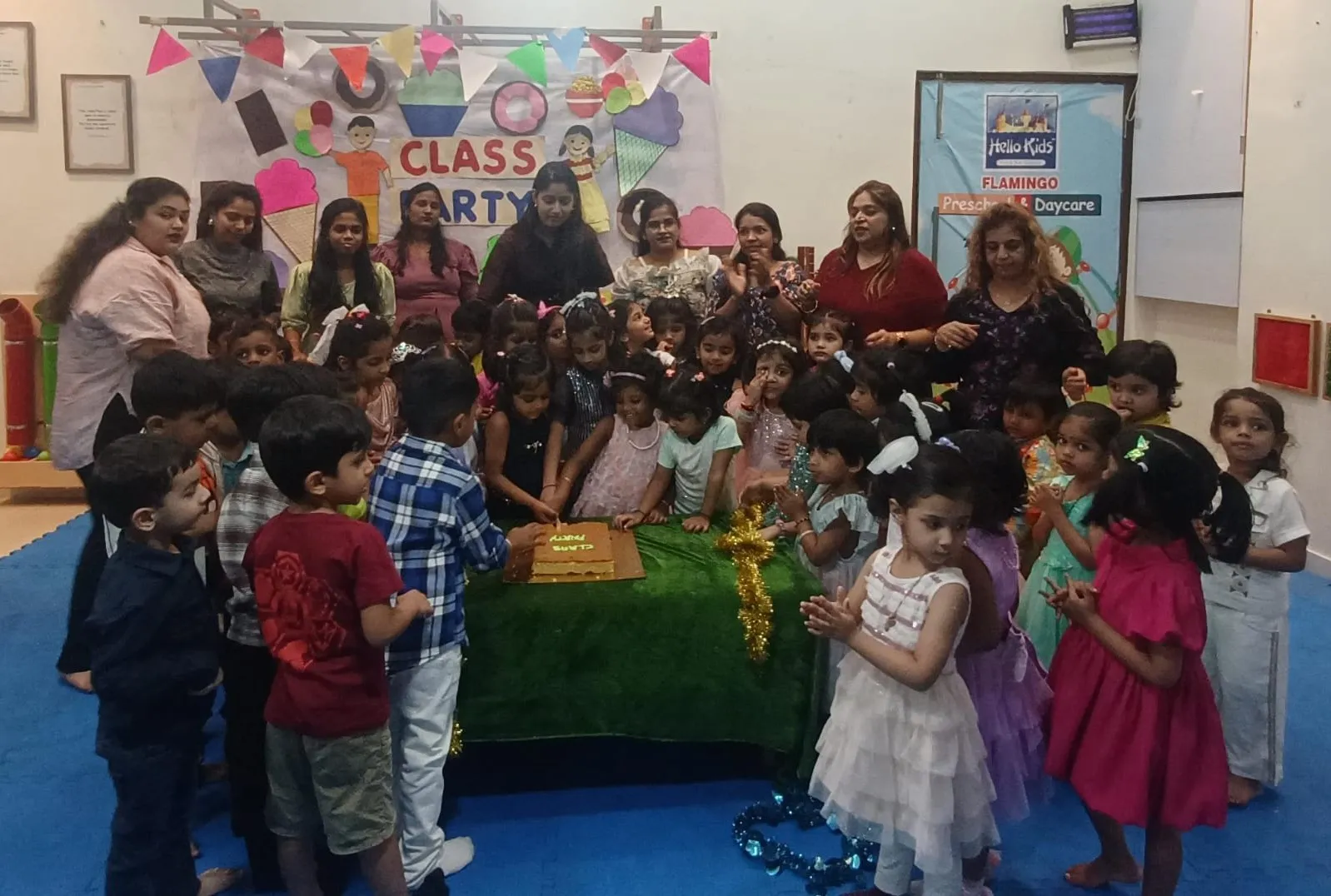 Year-End Class Party Celebration in Preschool