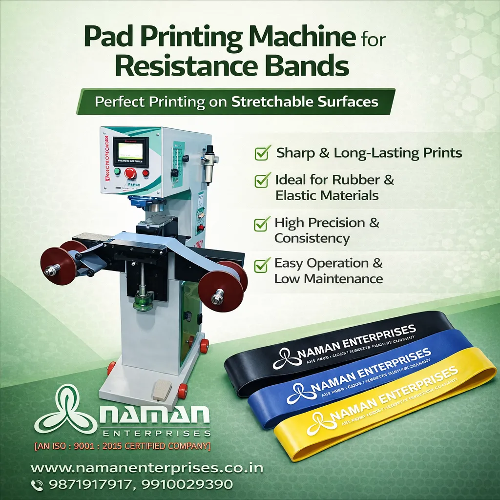 Pad Printing Machine for Resistance Bands