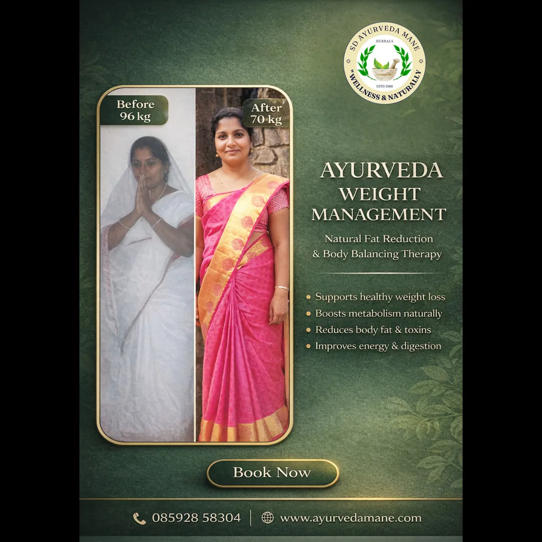 SD Ayurveda Mane – Best PCOD & Women’s Health Ayurveda Clinic in Begur / Electronic City Bangalore