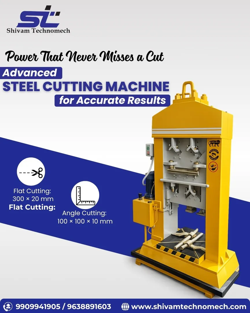 Steel Cutting Machine Manufacturer in India