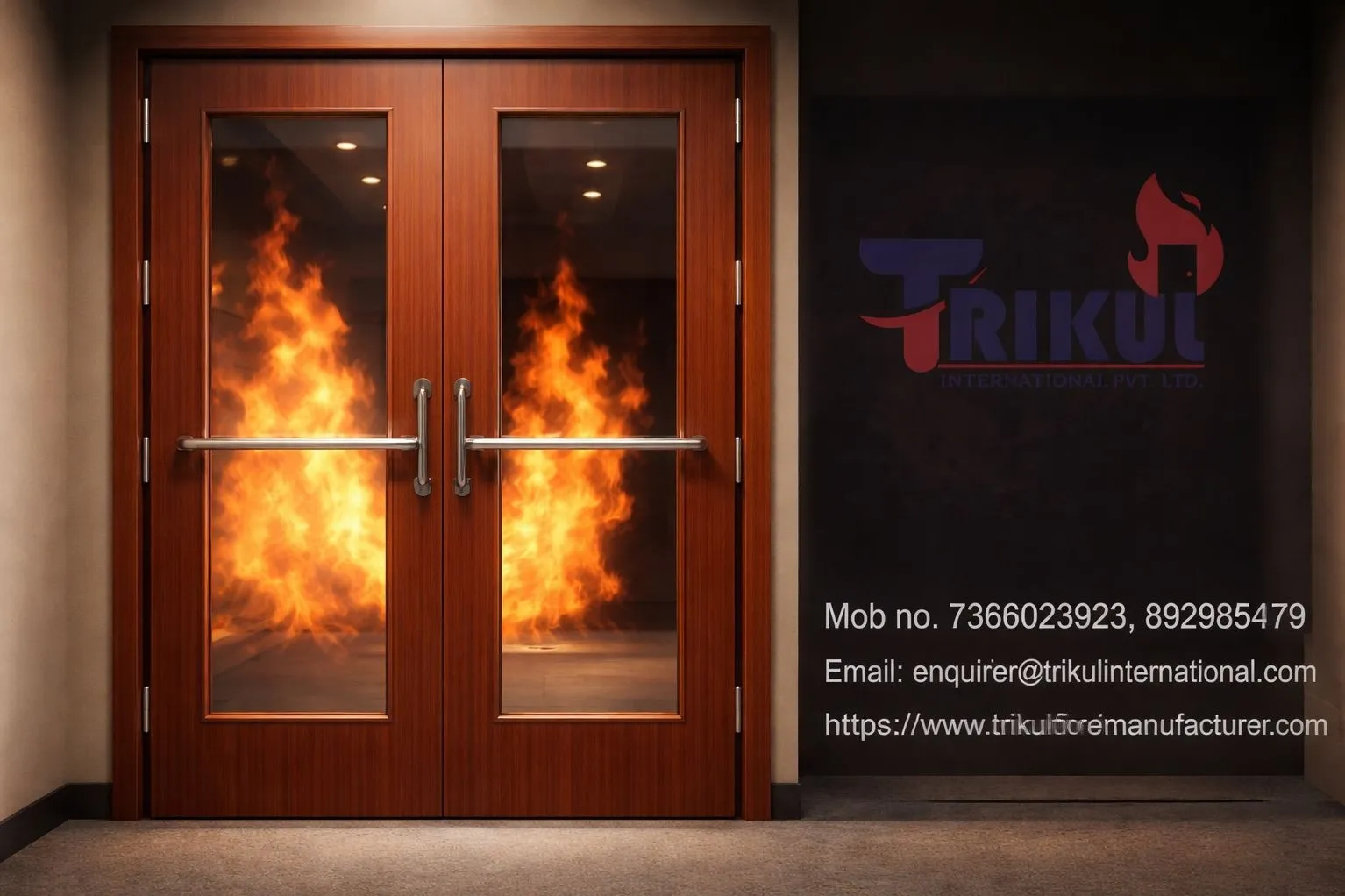 GLAZED FIRE RATED DOOR