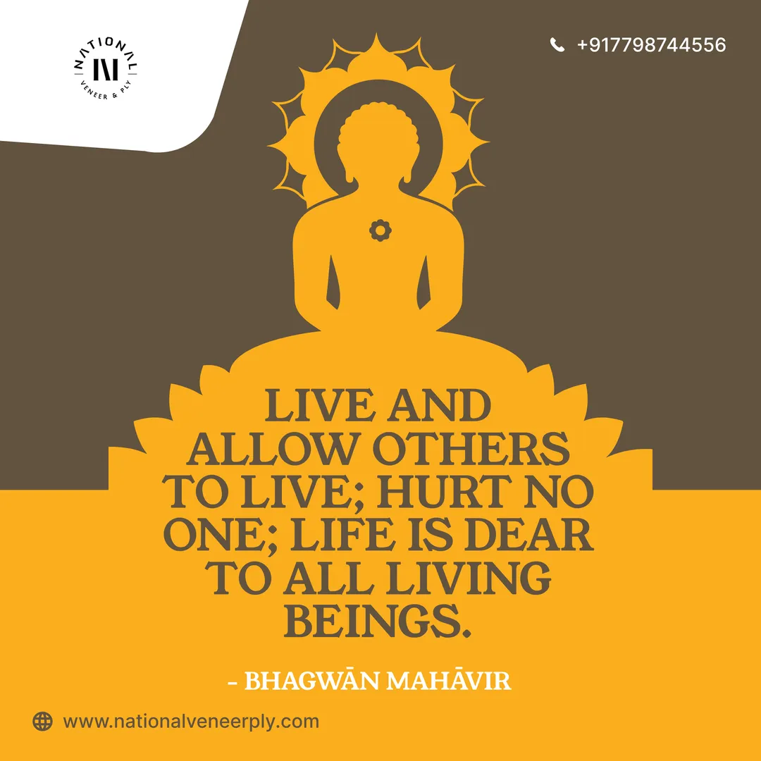 🕊️✨ Let compassion guide your actions and truth shape your life. Wishing you a meaningful Mahavir J...