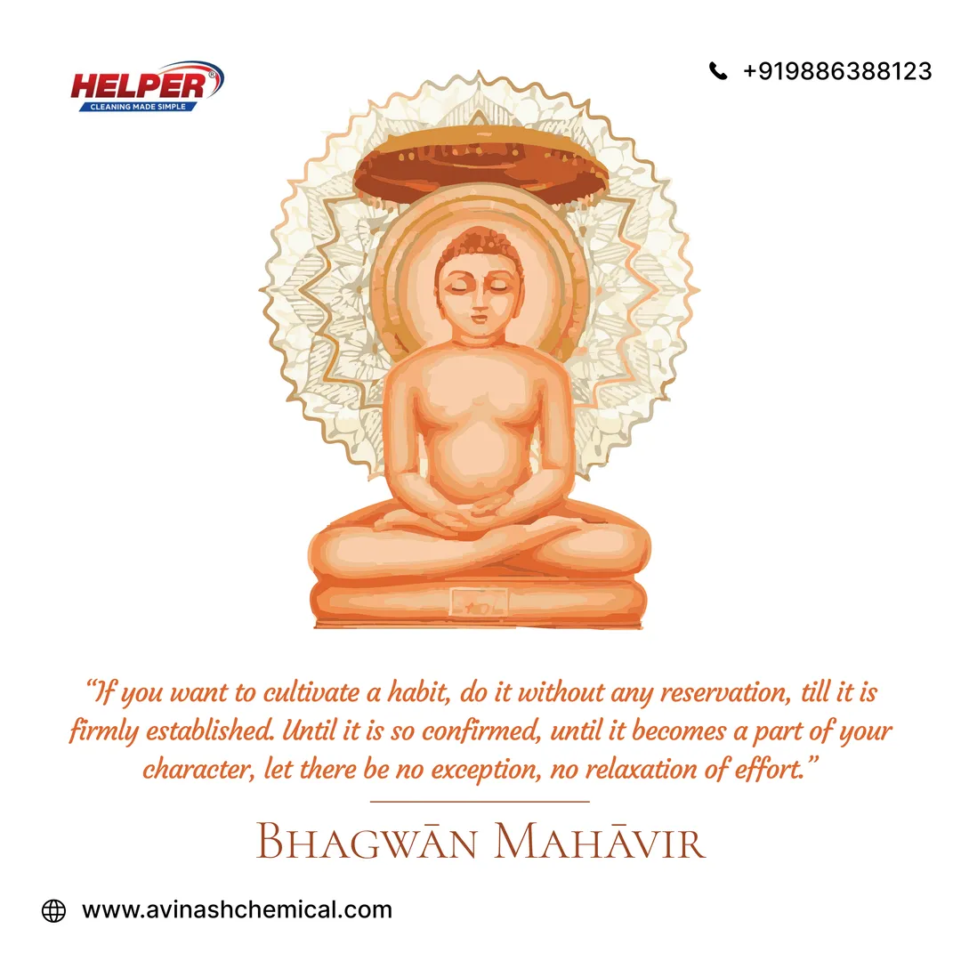 🕊️✨ Happy Mahavir Jayanti May the teachings of Mahavira inspire us to follow the path of peace, non...