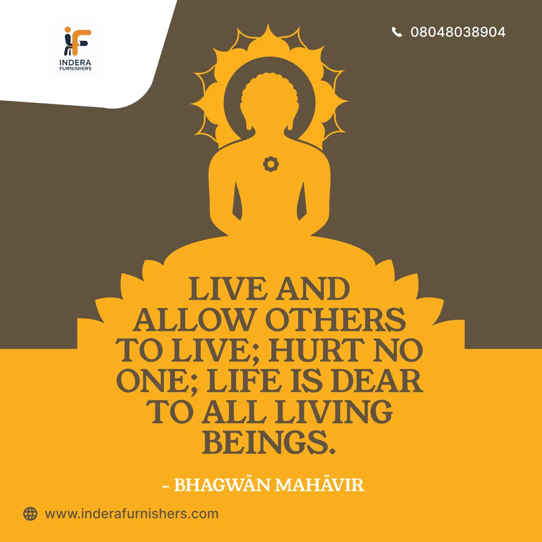 🕊️✨ Let compassion guide your actions and truth shape your life. Wishing you a meaningful Mahavir J...