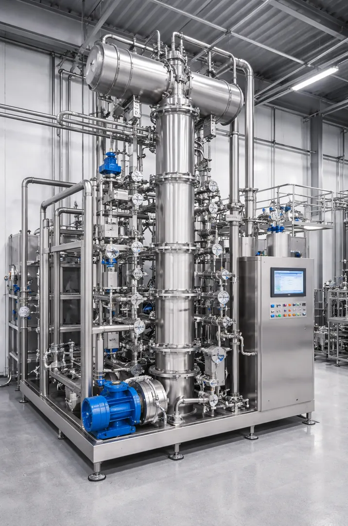 Wiped Film Evaporator (WFE) for Heat-Sensitive Materials in Vadodara – Precision Thermal Processing