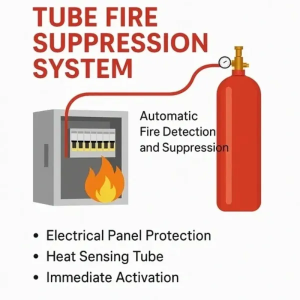 TUBE FIRE SUPPRESSION SYSTEM