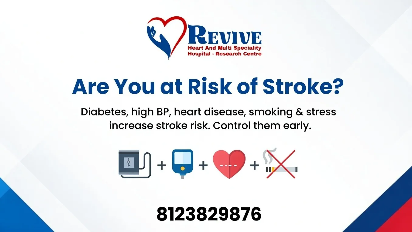 Stroke Risk Screening in Mysore | Diabetes, BP & Heart Care | Revive Hospital