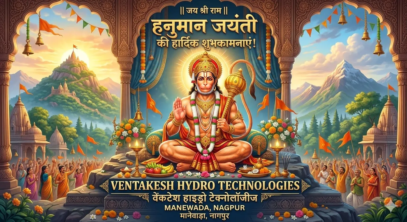 Wishing you a Blessed Hanuman Jayanti!
On this auspicious occasion of Hanuman Jayanti, Venkatesh Hyd...