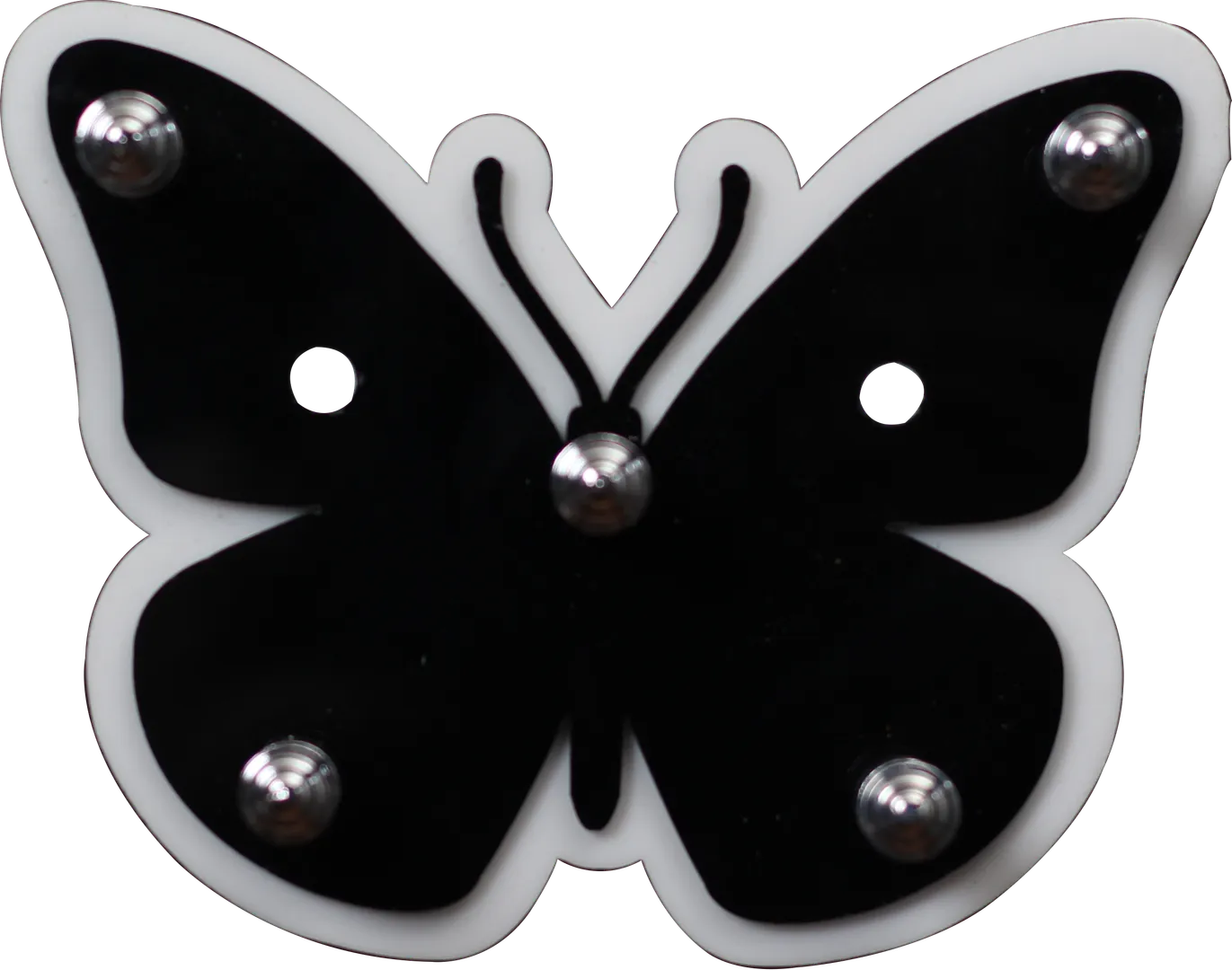 ACRYLIC BUTTERFLY KEY STAND
