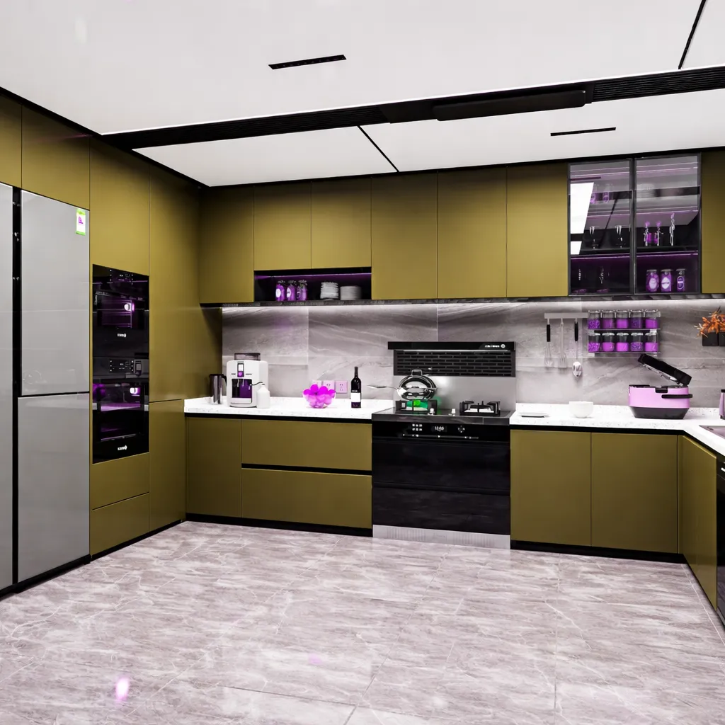 Full Modular Kitchen Design in Noida - Combining Functionality and Modern Style