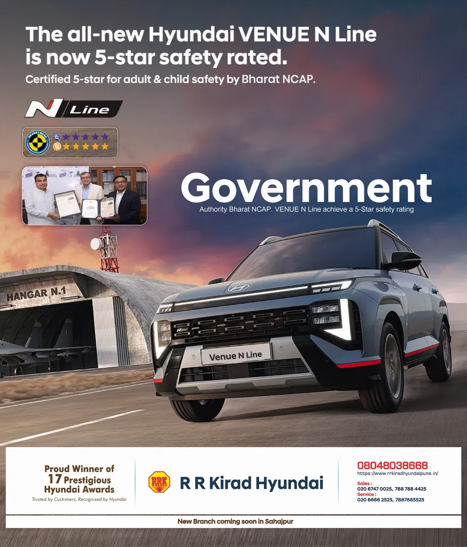 When safety leads everything else follows Book Hyundai Venue N Line at R R Kirad Hyundai Hadapsar nx