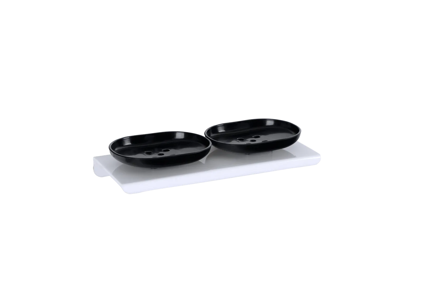 Acrylic Deluxe Double Soap Dish in Gujarat - Functional Bathroom Storage