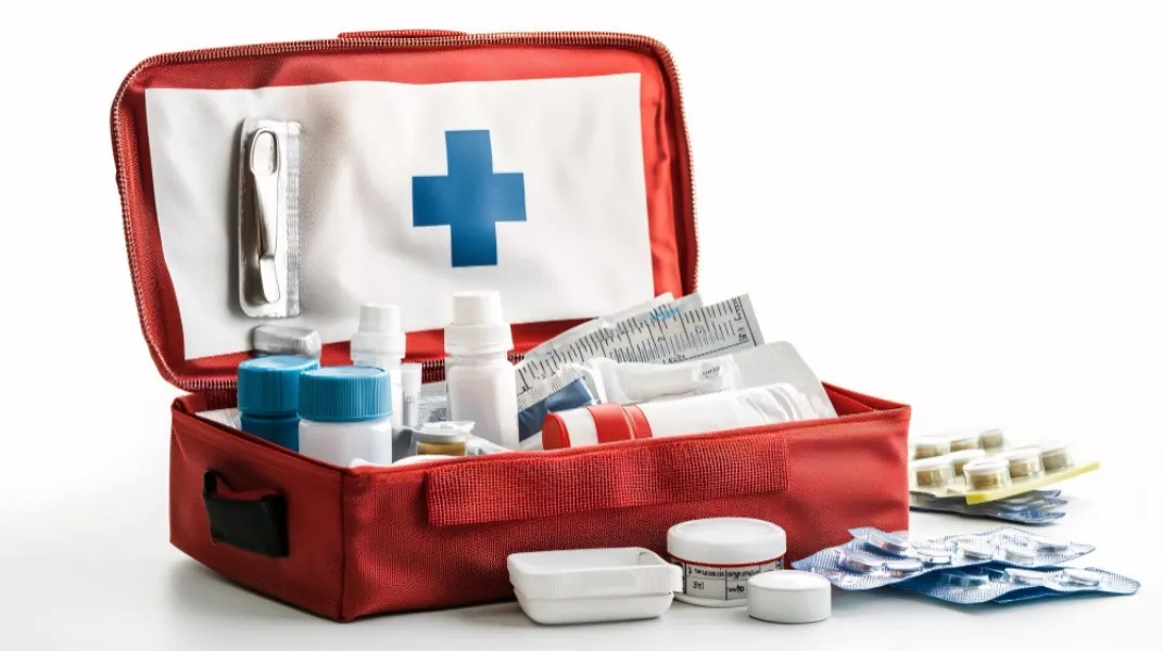 First Aid Kit with Essential Emergency Medical Supplies in Thane