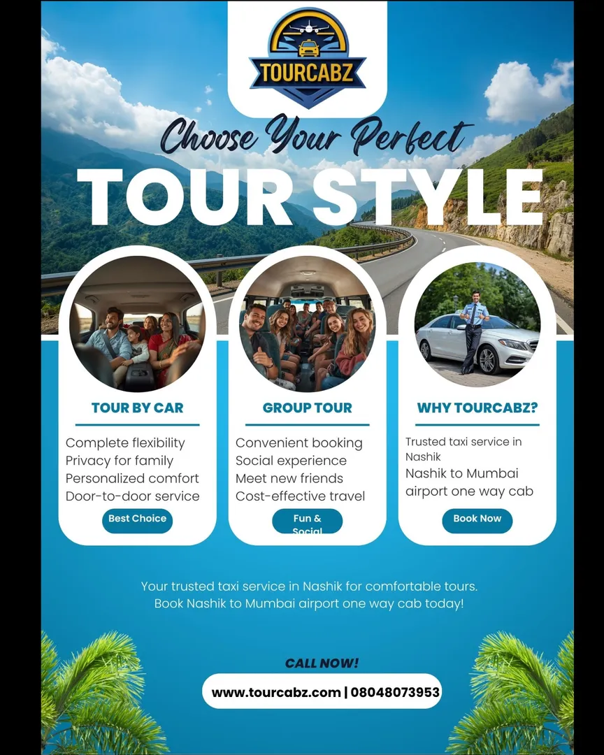Tour Package by Car vs Group Tour – Which Is Better for Your Next Trip? | TourCabz | Taxi Service in