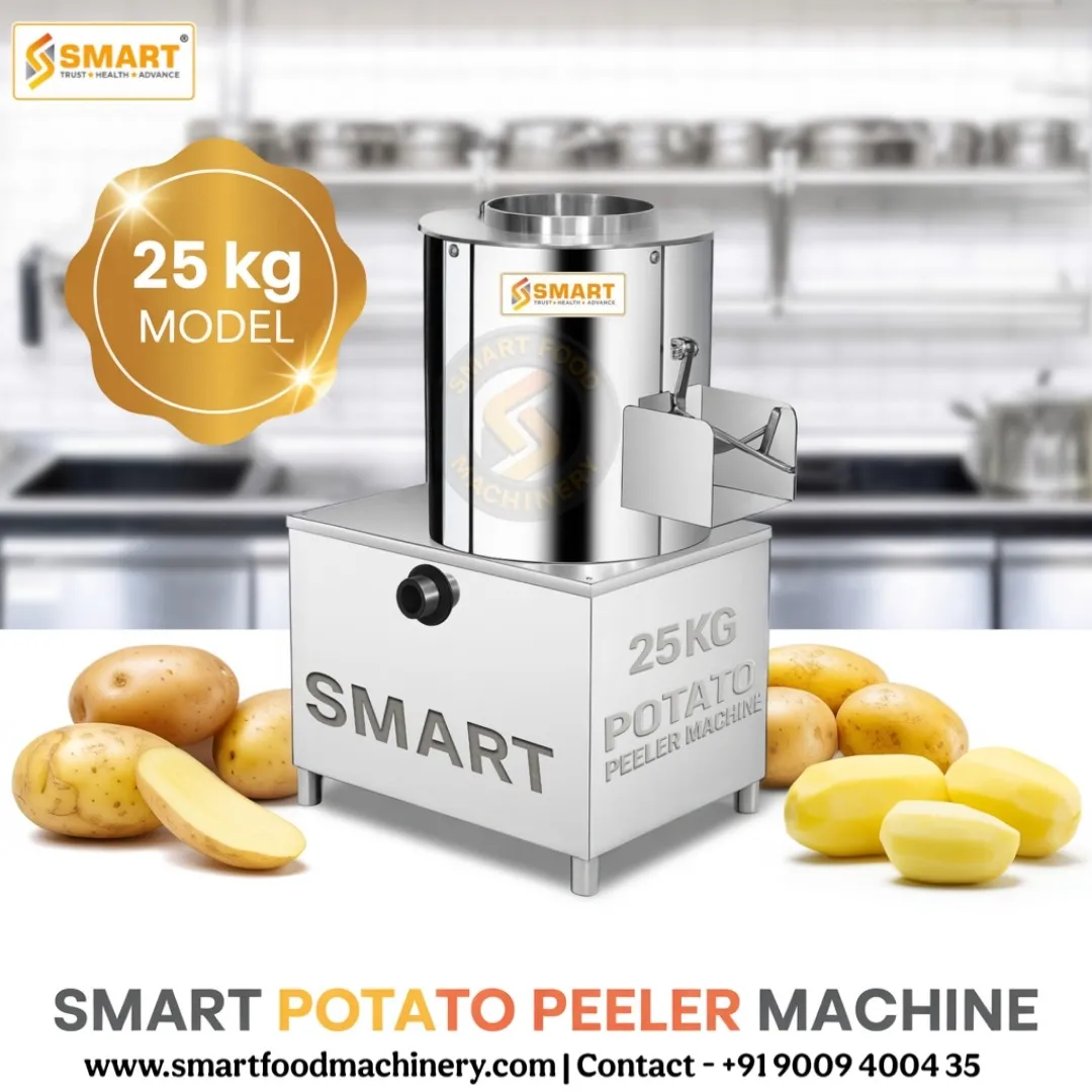 Potato Peeler Machine in Ahmedabad | Commercial Peeling Machine for Hotels & Restaurants