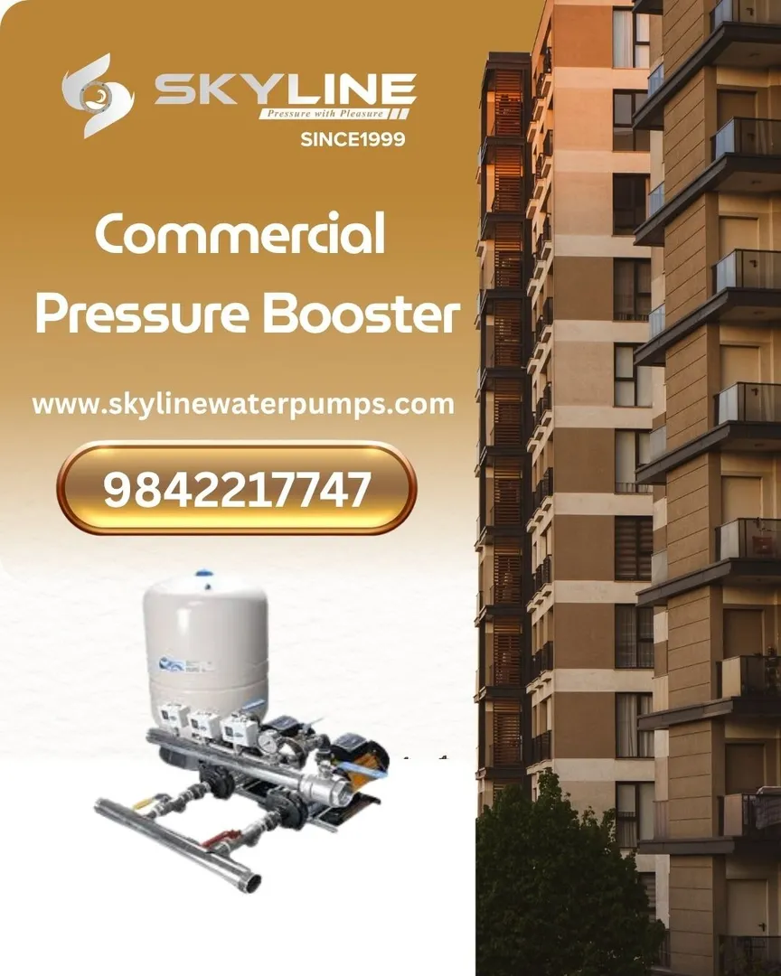 Commercial Pressure Booster Pump for Apartments & Buildings