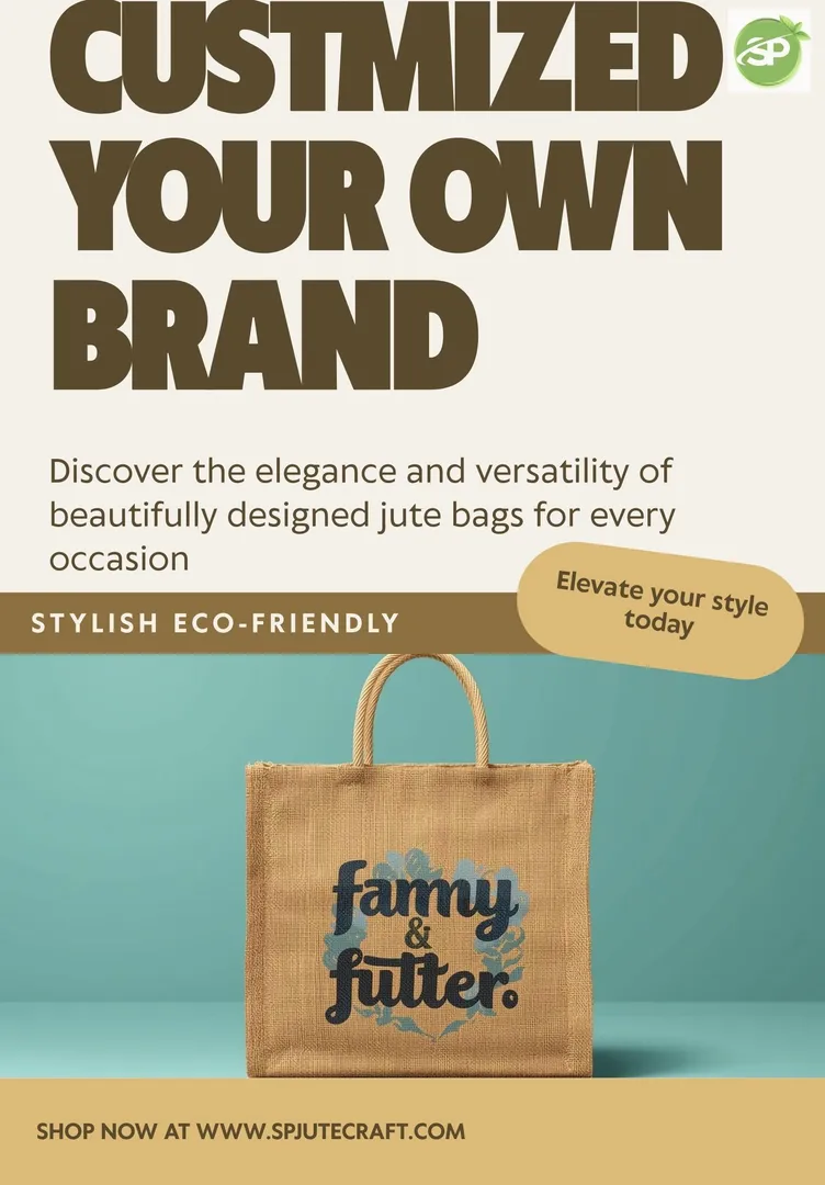 Customised Jute Bags Supplier in Nagpur for Retail Packaging and Promotional Use