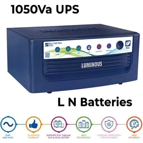 Luminous UPS Dealer LN Batteries
