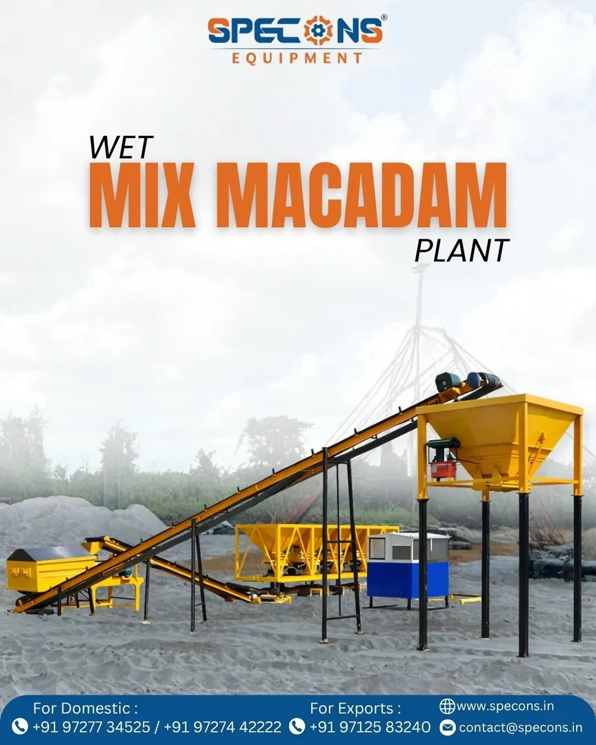 Wet Mix Macadam Plant Manufacturer in India