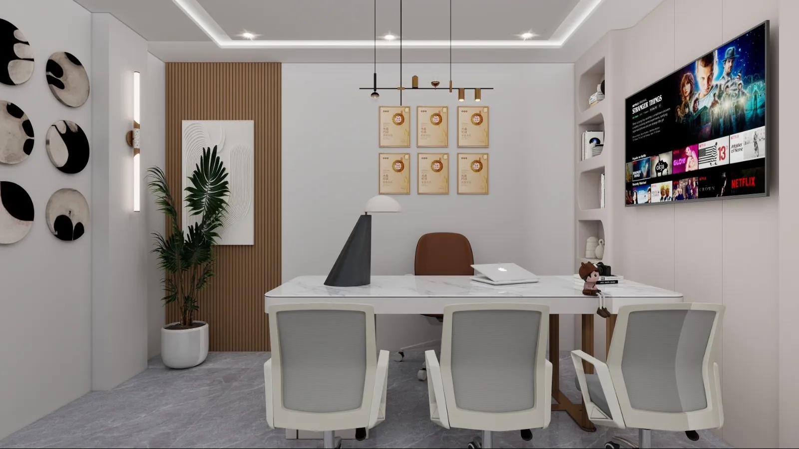 "Redefining office spaces with innovation.
Elegant designs that speak professionalism.
Smart planni...