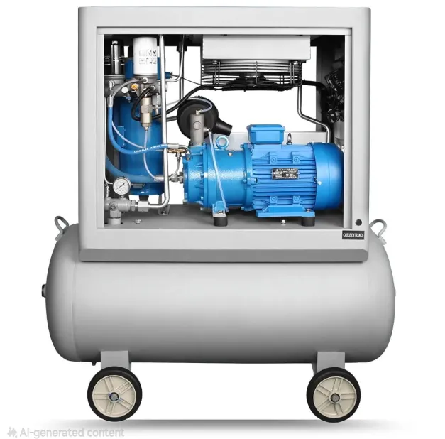 High CFM Industrial Air Compressors in Ghaziabad – Supporting Large Scale Manufacturing Operation