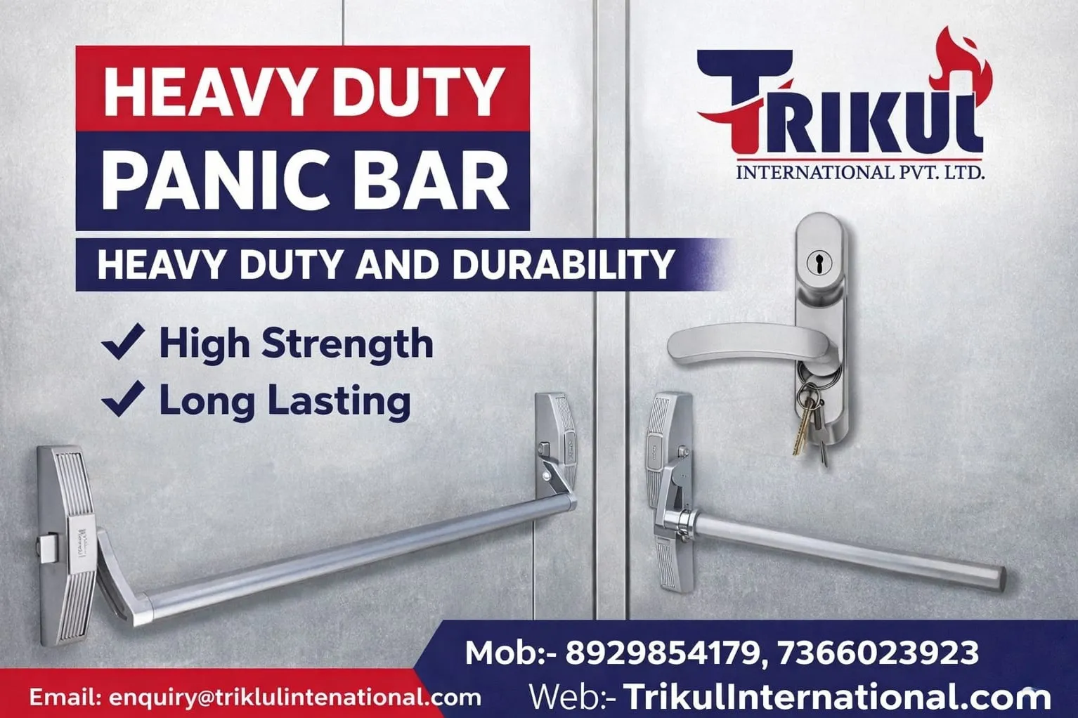 Panic Bar Suppliers In Noida