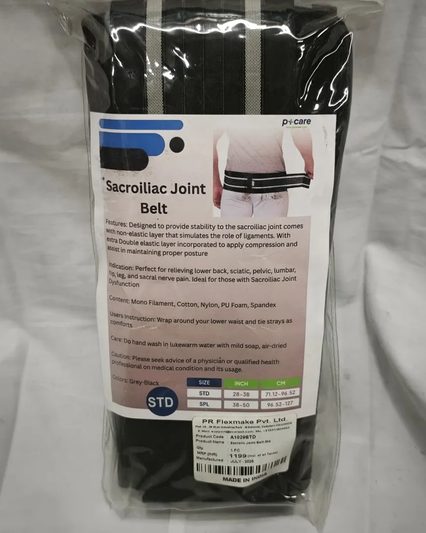 Sacroiliac Joint Belt For Black Pain Available in Kalwa West Thane