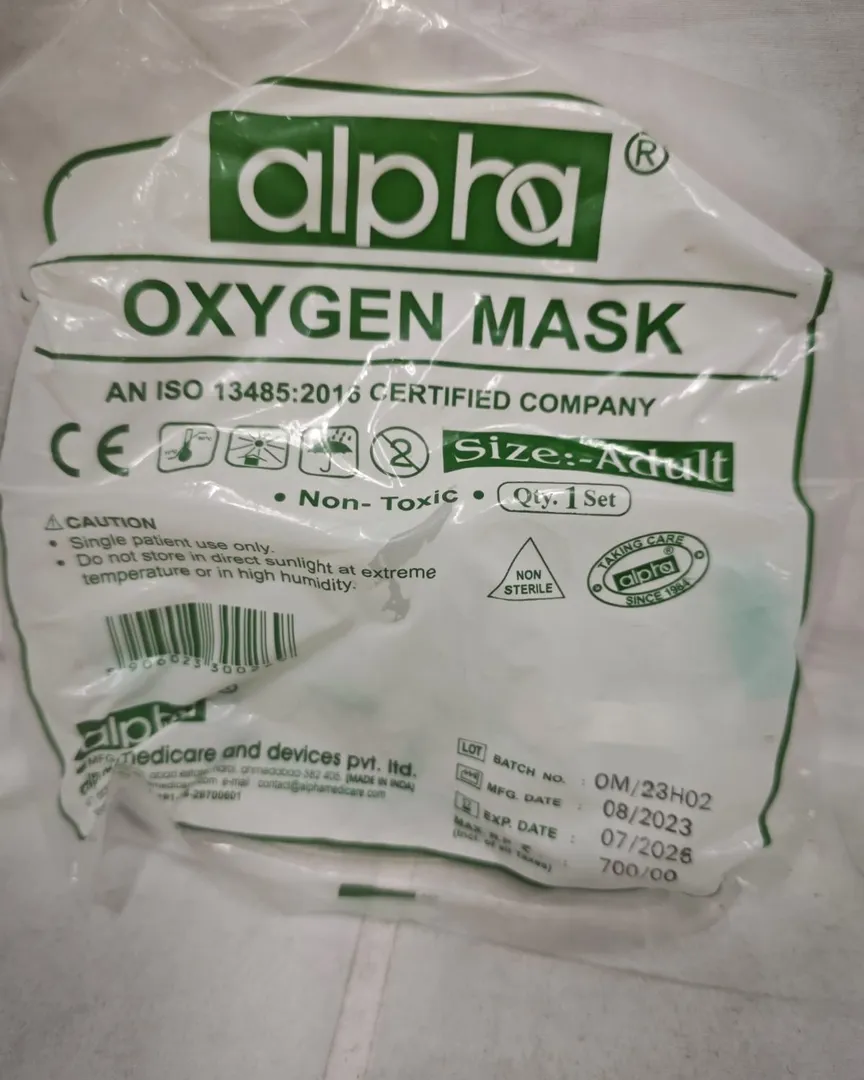 Oxigen Mask For Adult and Pediatrics Available in Kalwa West Thane
