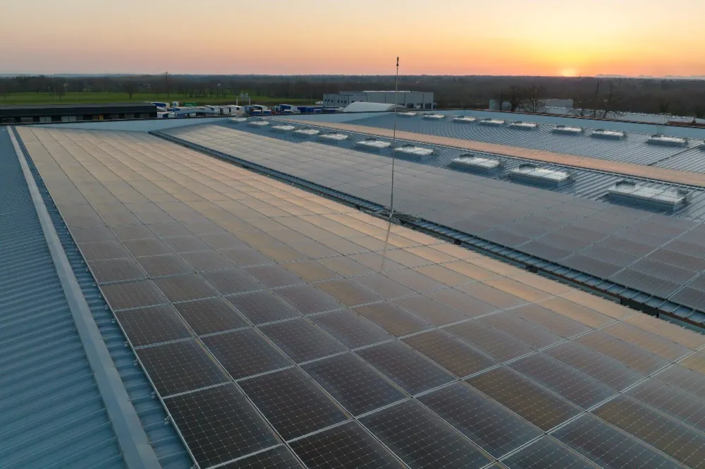 Industrial Rooftop Solar Power Plant in Tiruppur for Long-Term Cost Stability