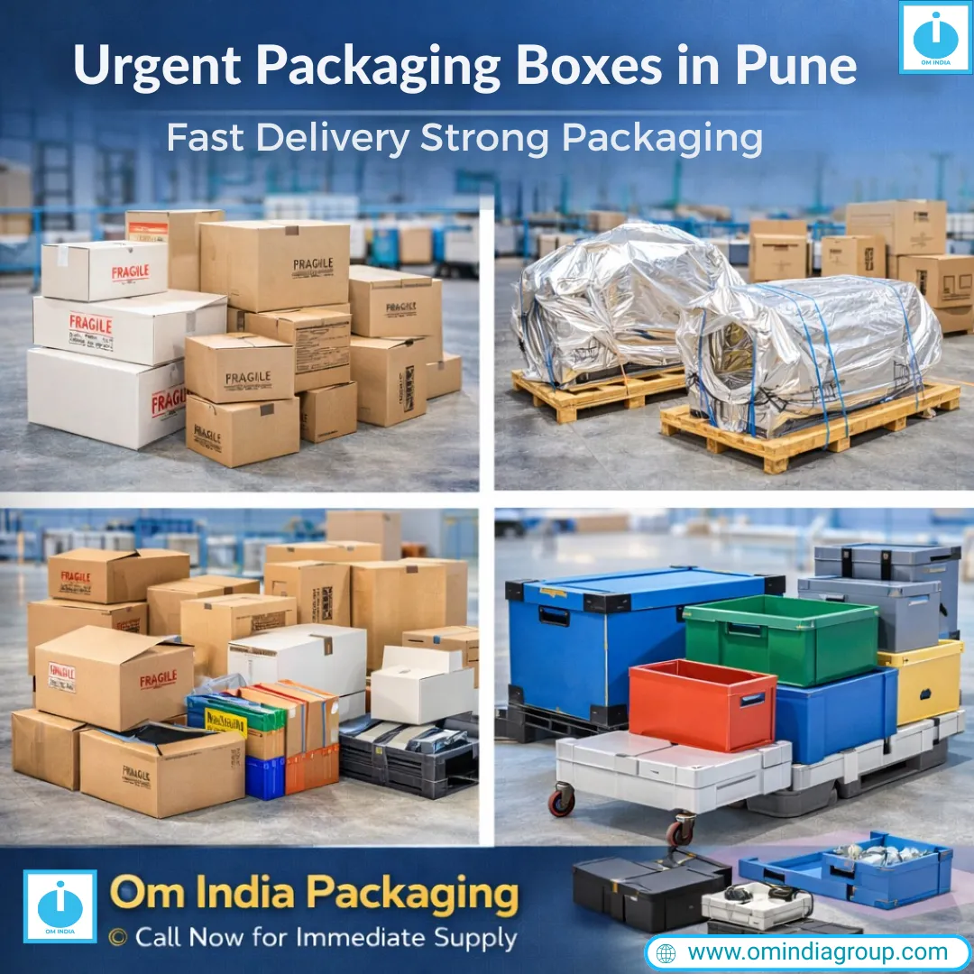 Urgent Packaging Boxes Supplier in Pune | Om India Packaging