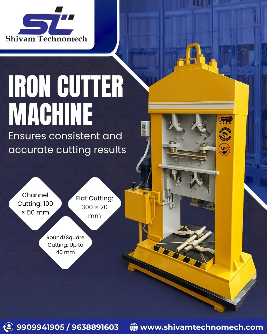 Iron Cutter Machine Manufacturer in India