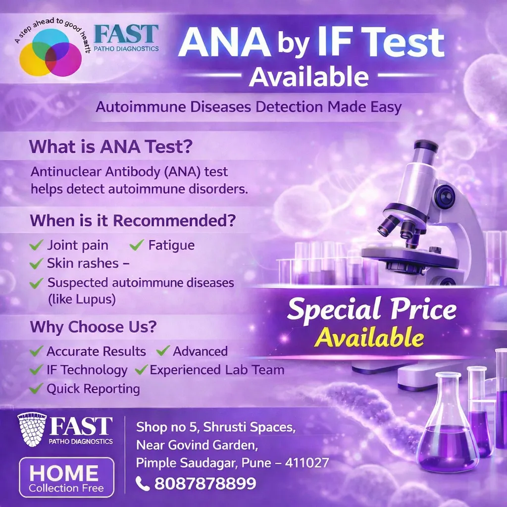 ANA by IF Test Now Available at Fast Patho Diagnostics