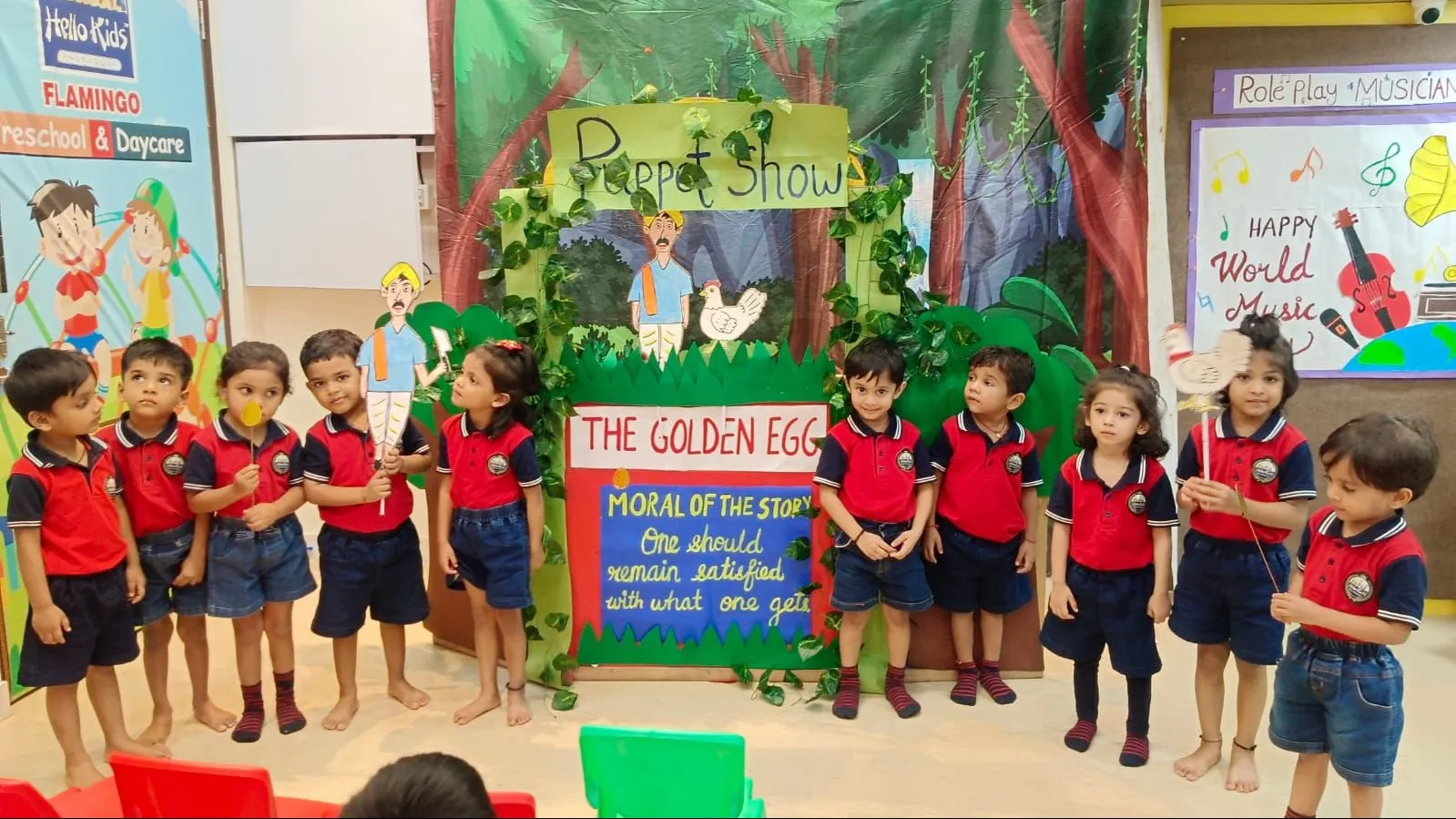 The Golden Egg – Puppet Show Activity