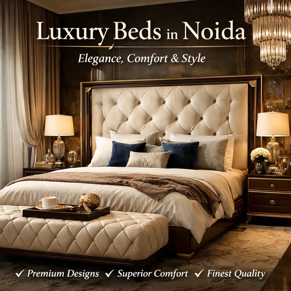 Luxury Beds in Noida – Premium Comfort and Elegant Designs