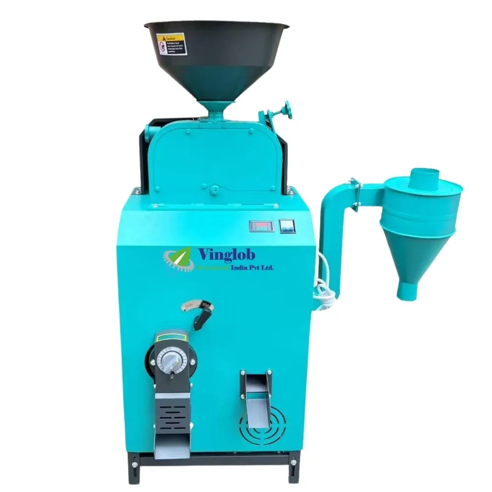3HP Semi Automatic Dehusker Cum Polisher Manufacturer