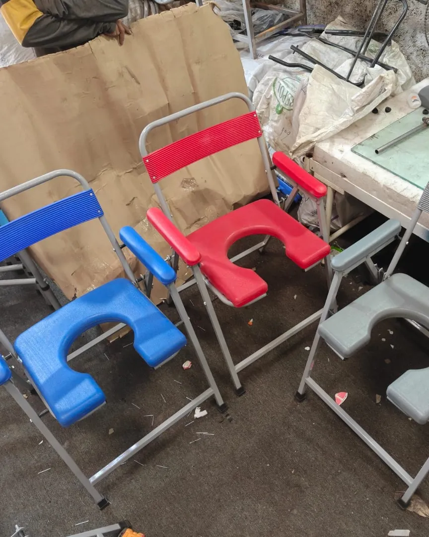 MS Commode Chair Heavy Dury 120 kg Weight Capacity Available In Available Near cSM HOSPITAL KALWA