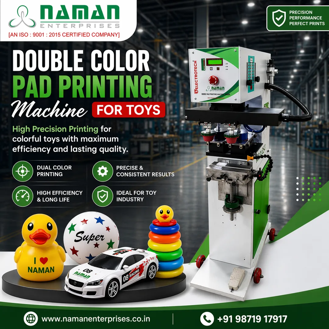 Double Color Pad Printing Machine for Toys